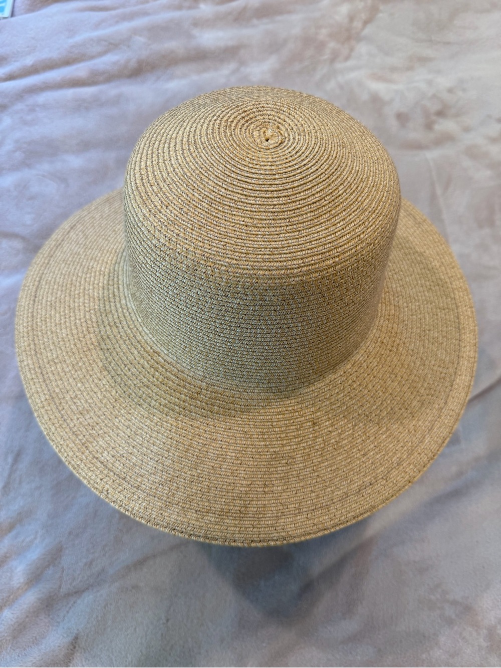 Talbots Women's Straw Sun Hat - Beige - Picture 2 of 4